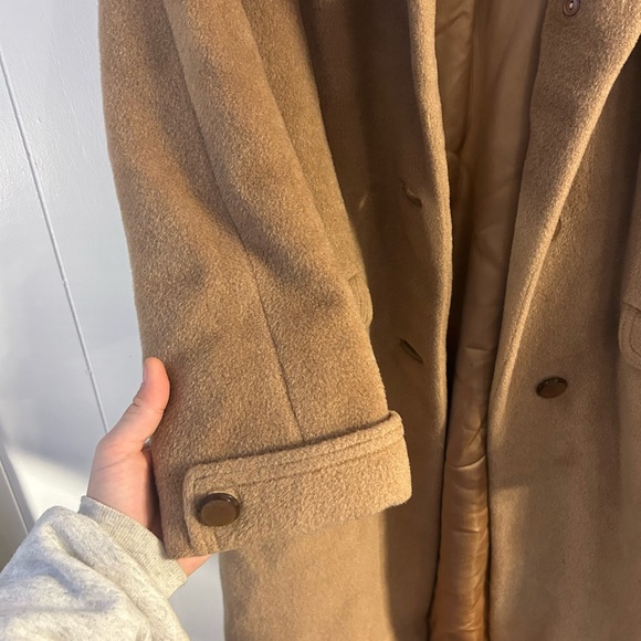 Vintage Pure wool and mink coat - Picture 2 of 8